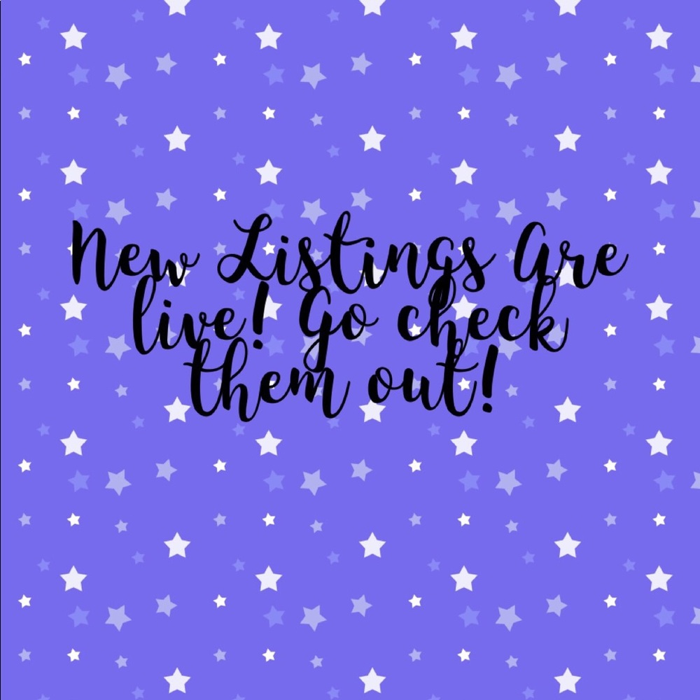 NEW LISTINGS! 🤩🥳